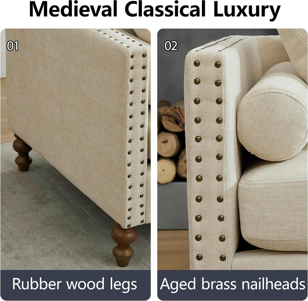 Chenille Upholstered End‑of‑Bed Bench