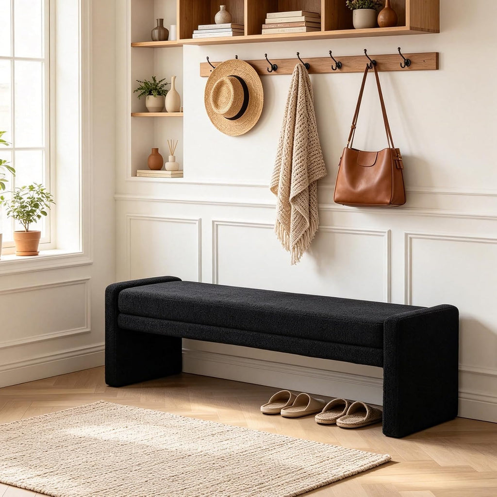 Modern Upholstered Multi‑Purpose Bedroom Bench