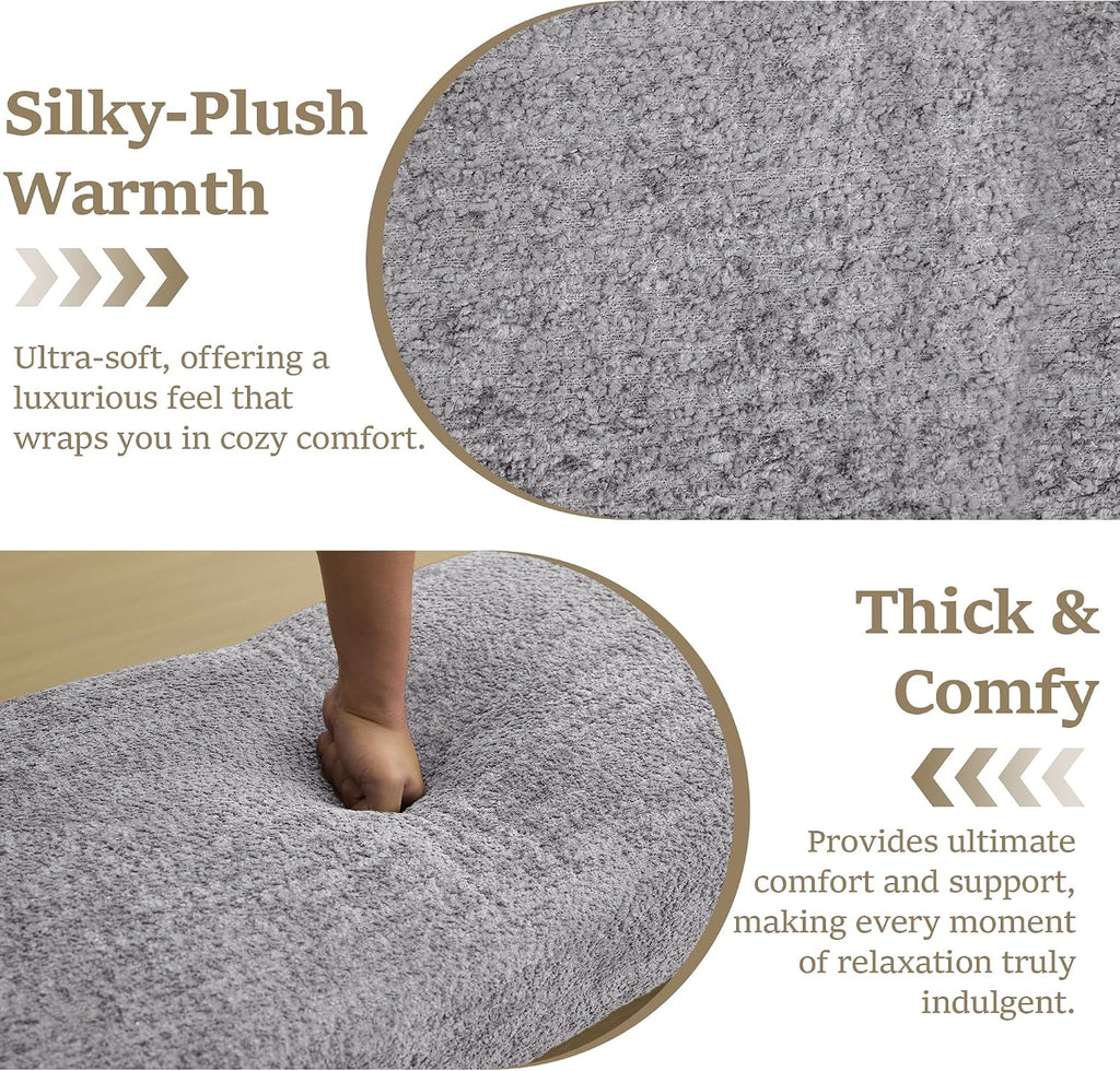 Modern Upholstered Solid‑Frame End‑of‑Bed Bench